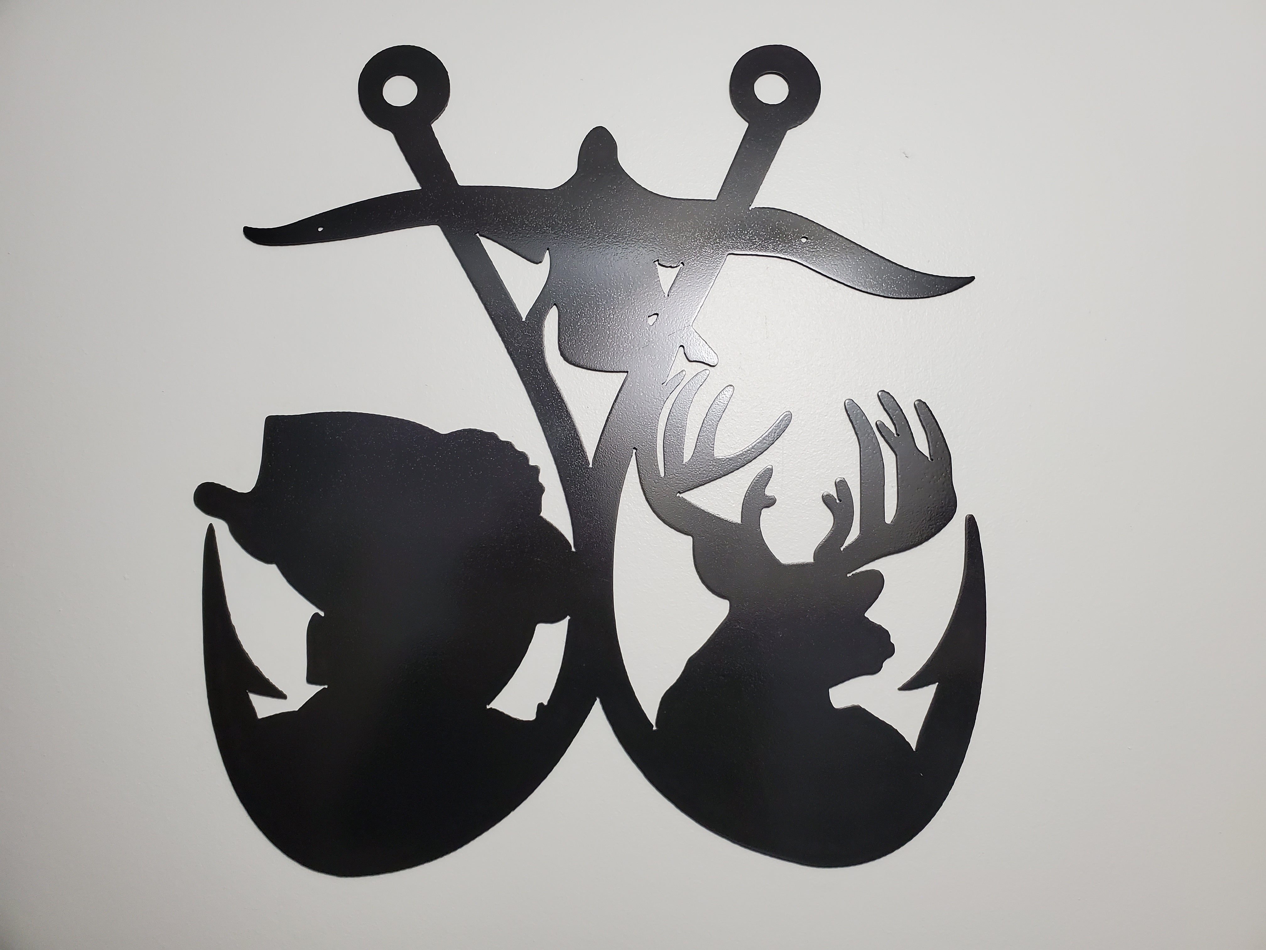 duck buck fish hook Double Hook Buck Duck Fish – Hersey Customs Inc