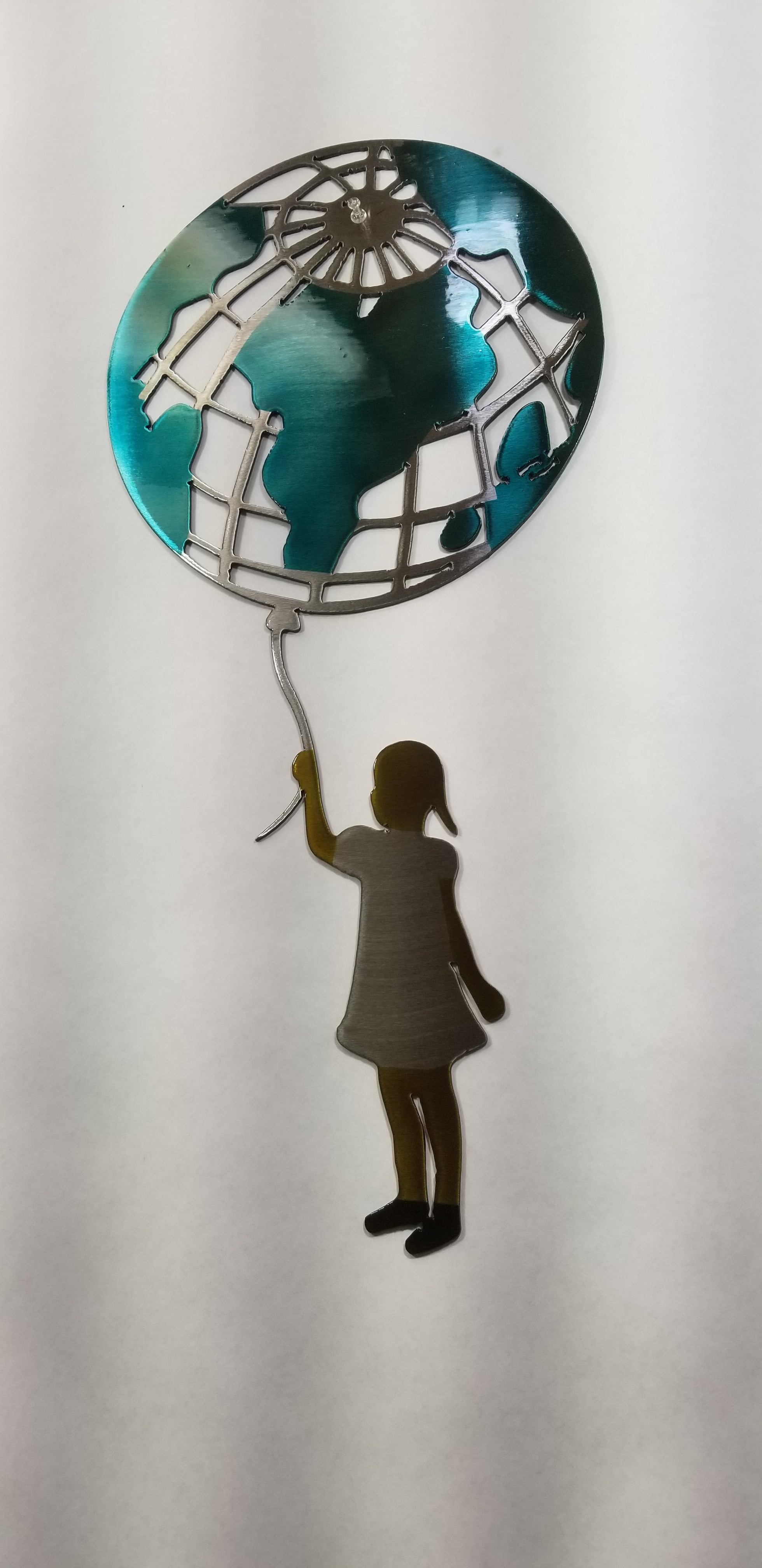 Whole world in her hands