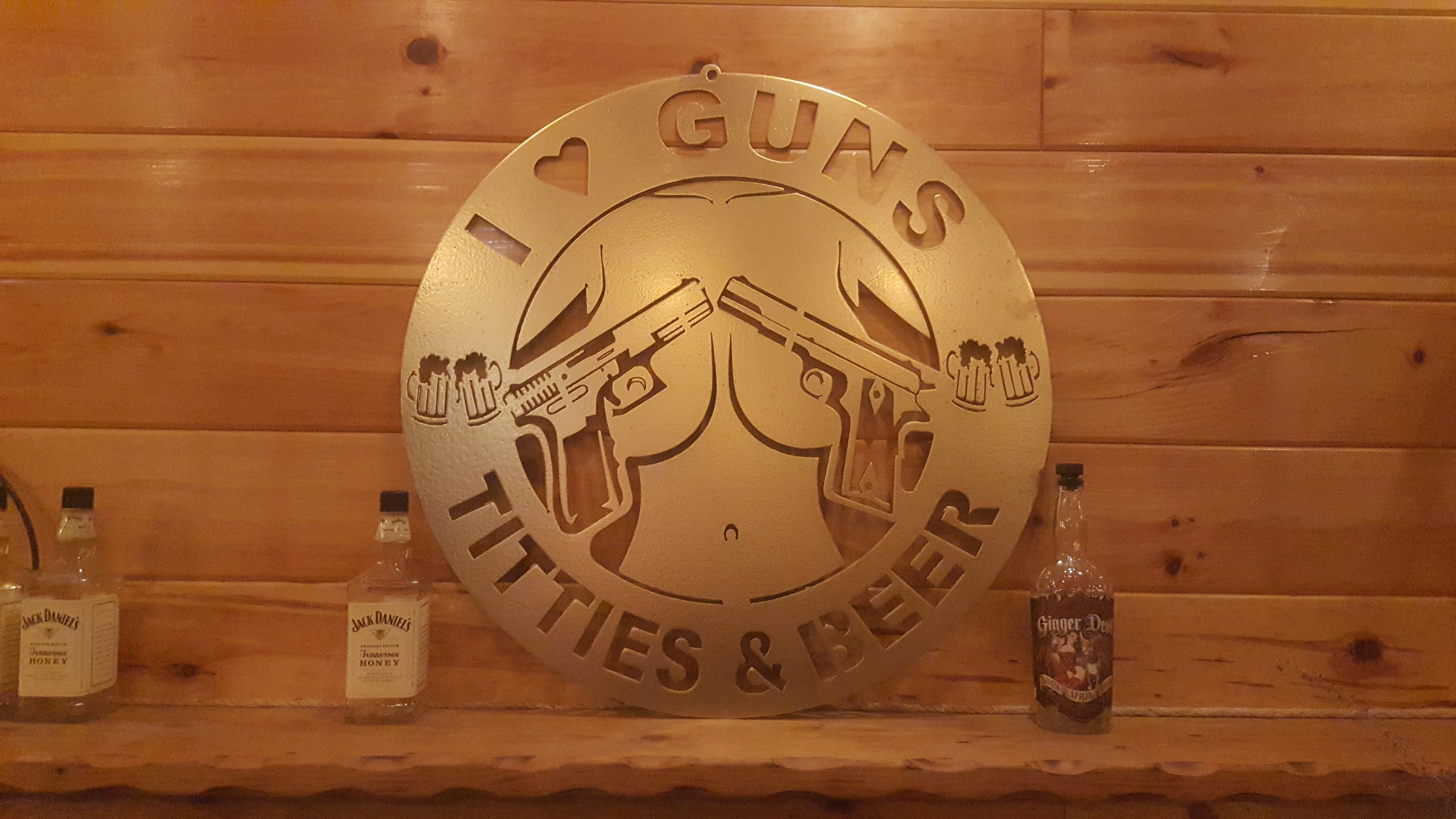 Guns Titties and Beer - Hersey Customs Inc.