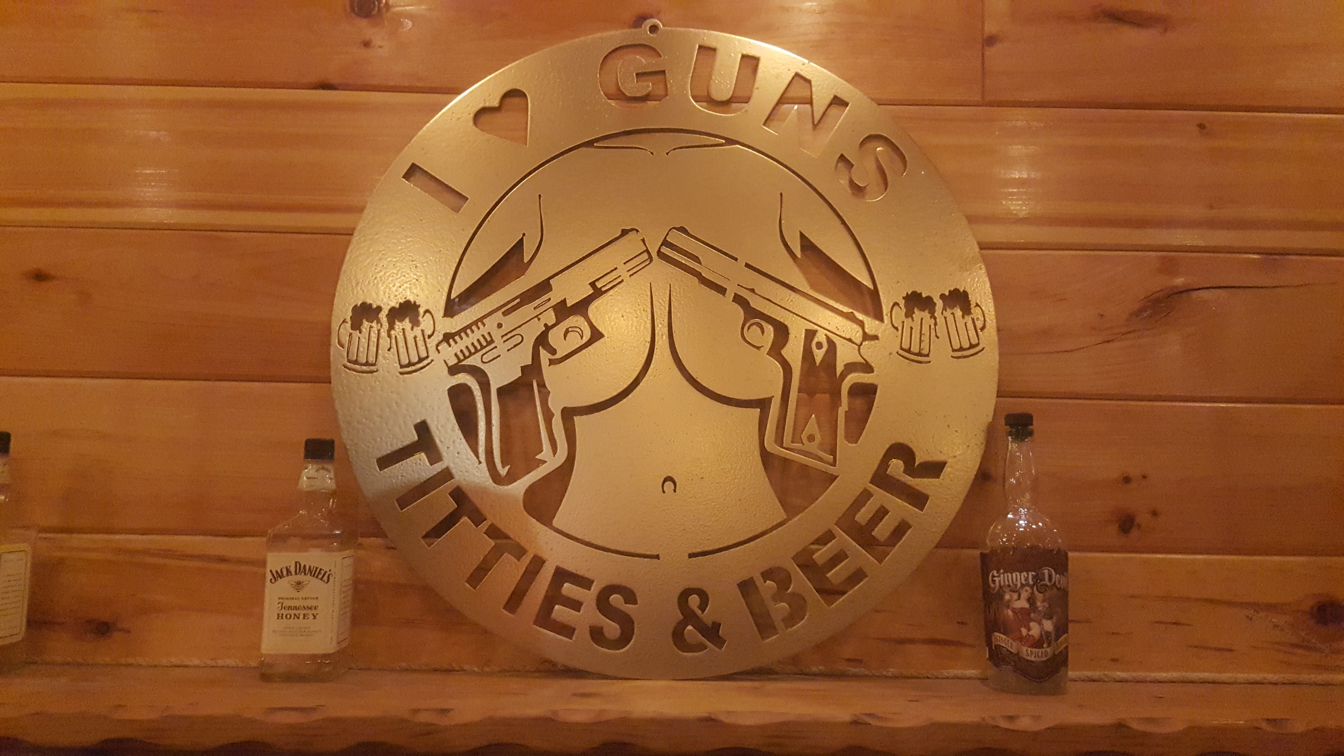 Guns Titties and Beer - Hersey Customs Inc.