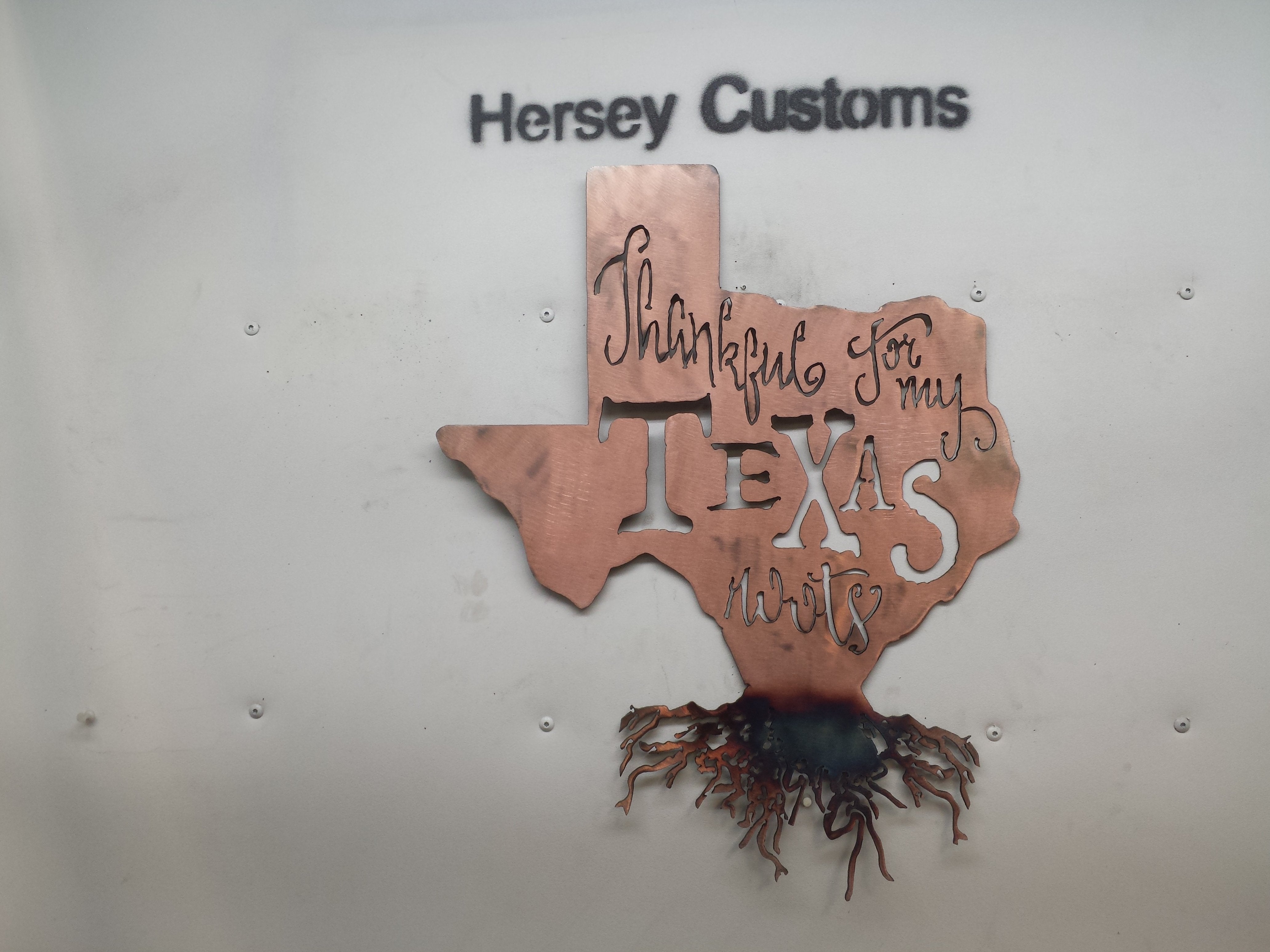 Thankful For My "STATE" Roots - Hersey Customs Inc.